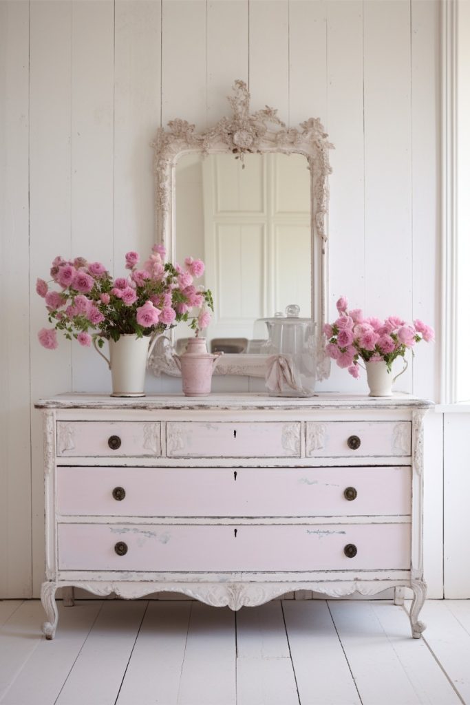 vintage shabby chic dresser