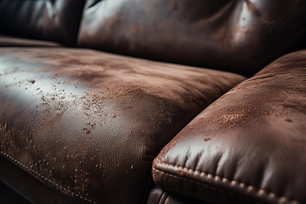 Influence of Aging On Recliner Appearance - Wear and Tear Color Fading