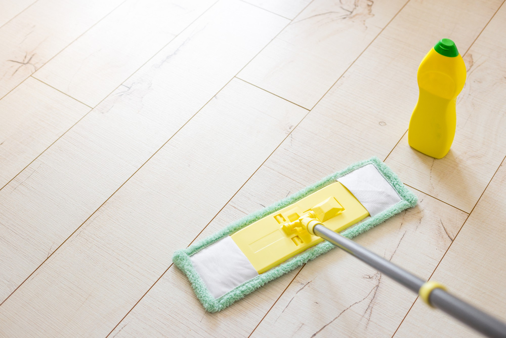 Microfiber Cleaning System for Garage Floors