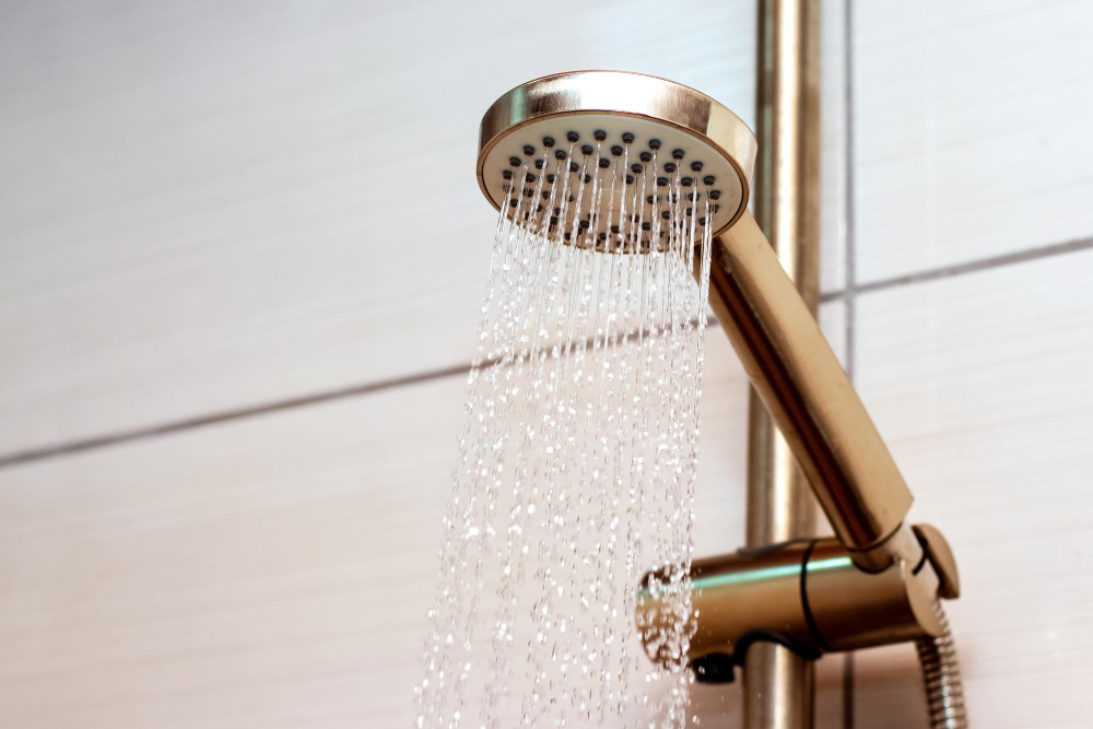 Rose Gold & Brass Fixture Showerheads