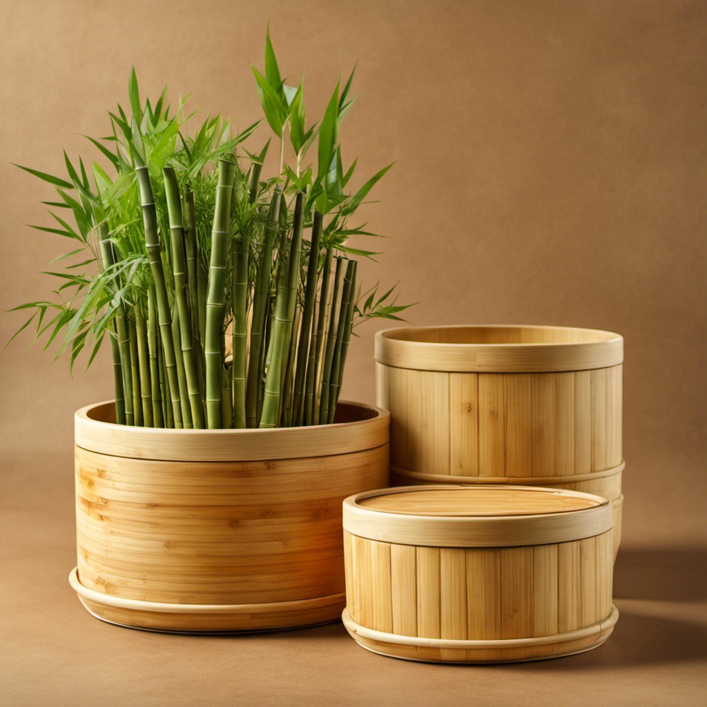 bamboo containers