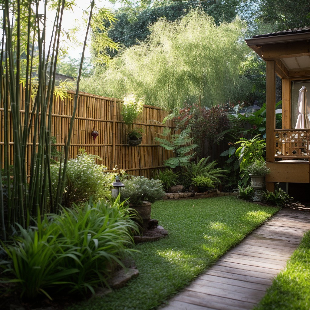 bamboo fencing