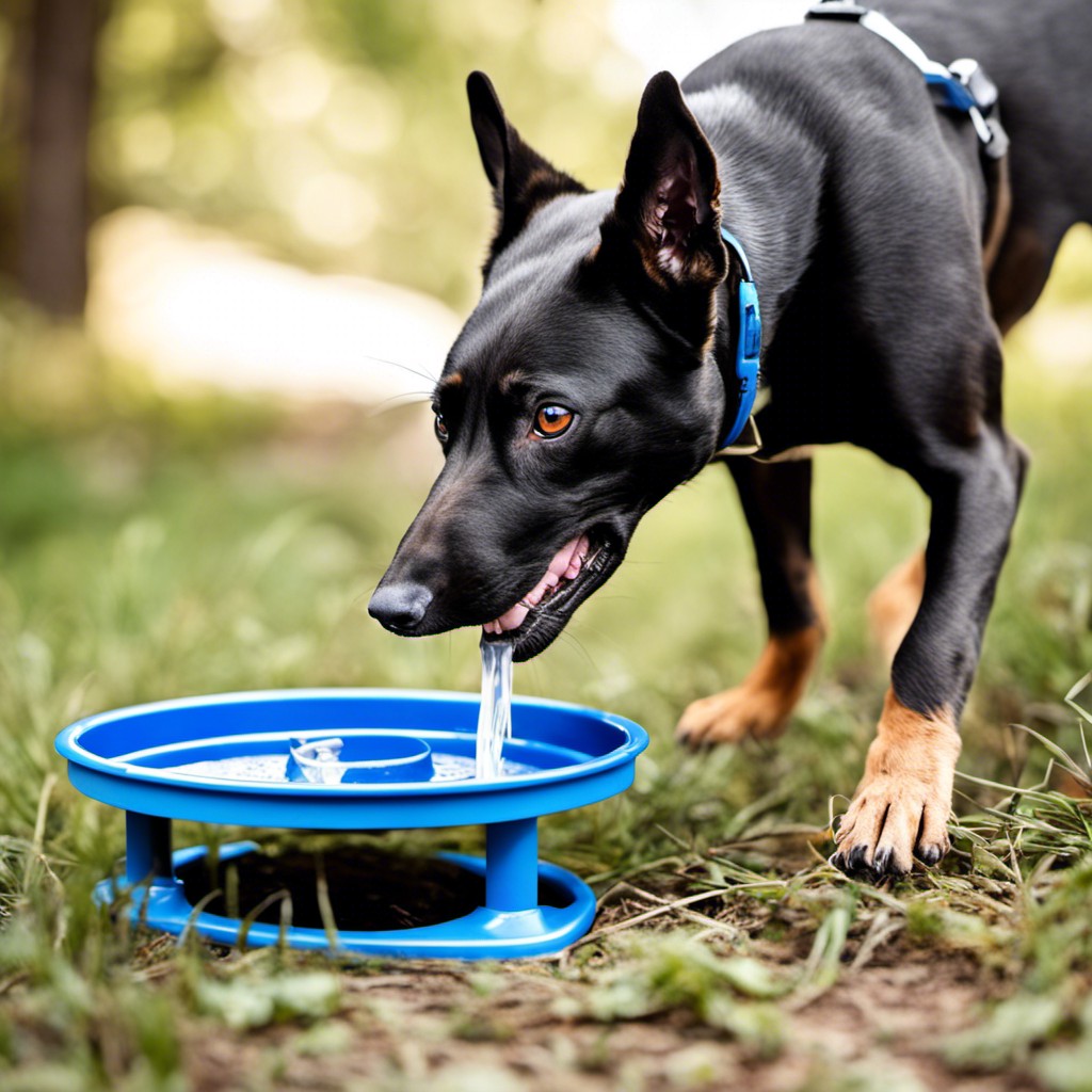 canine feeding stations