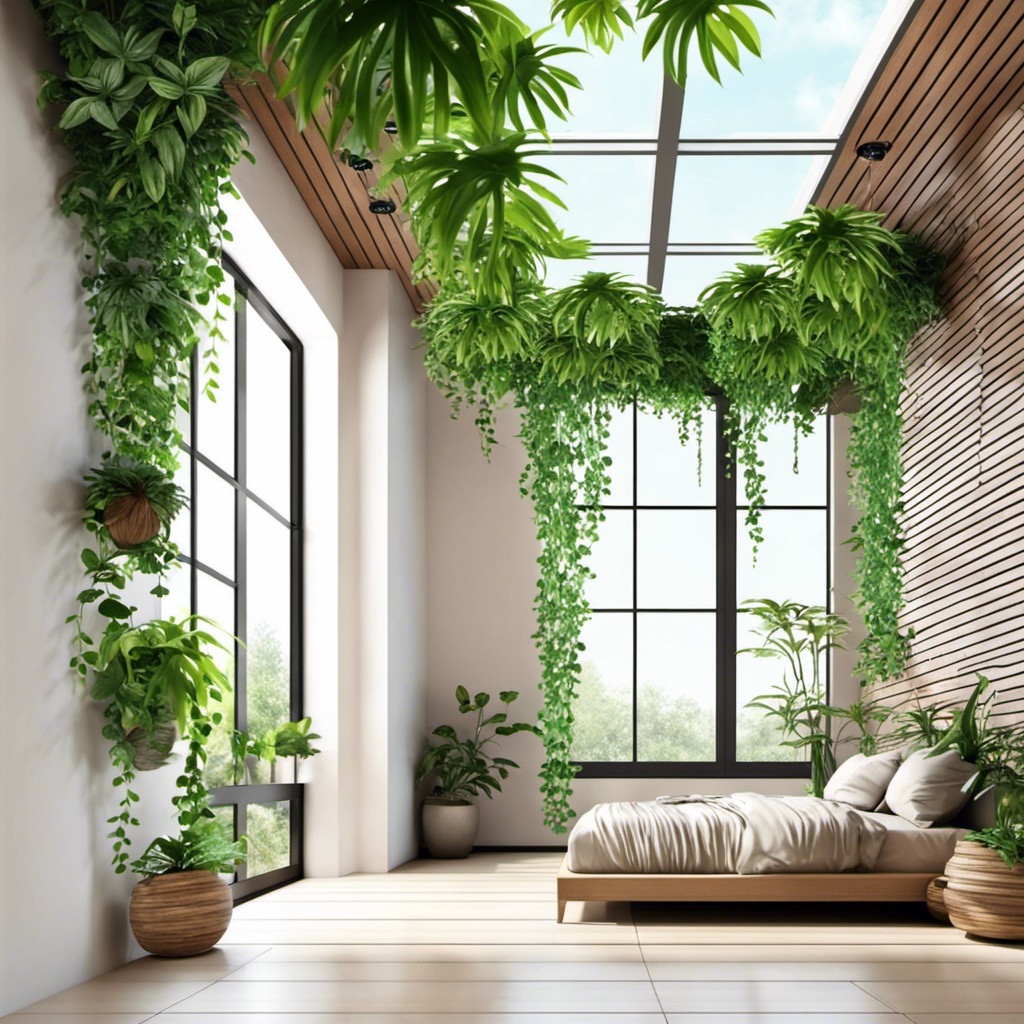 ceiling plants