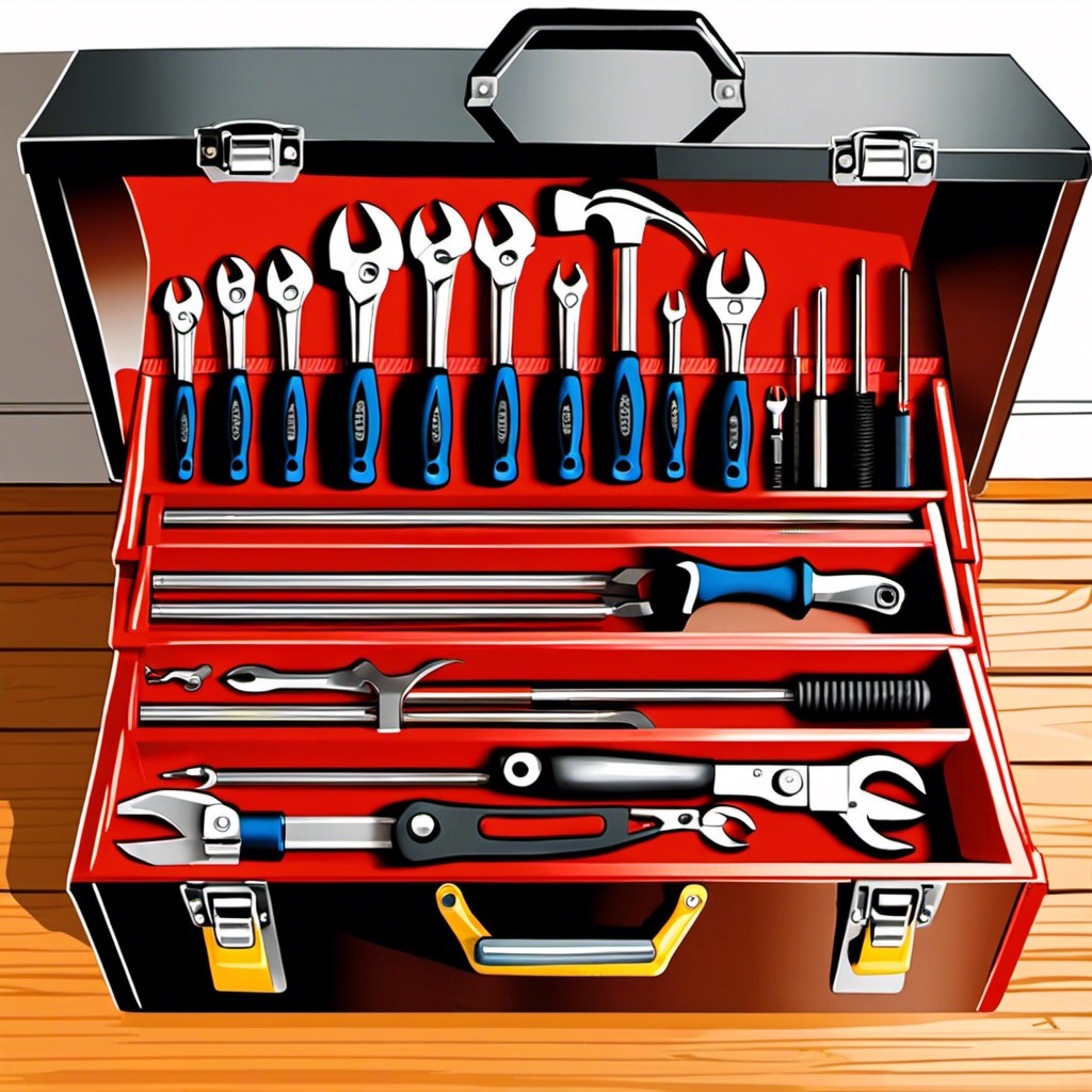 consolidate rarely used tools in one place