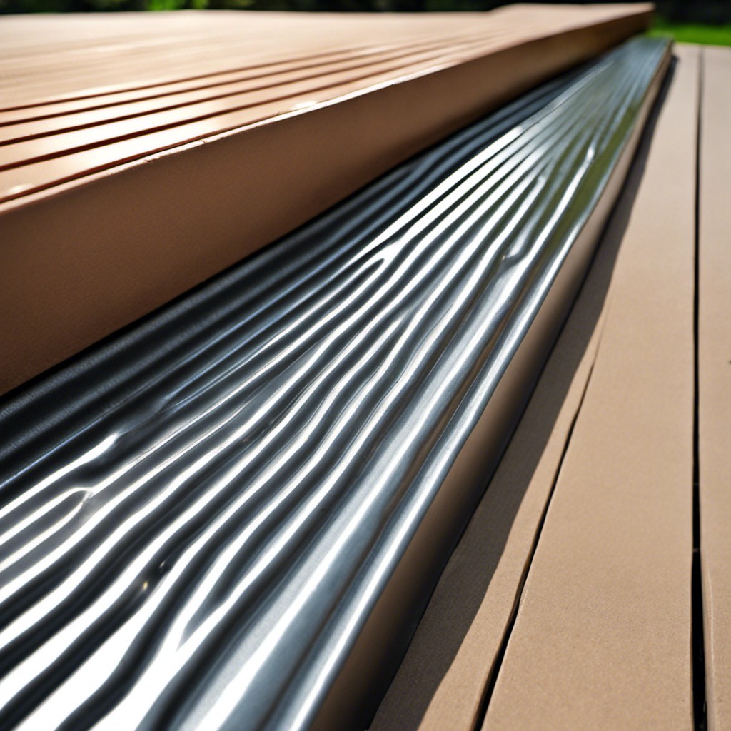 corrugated steel skirting