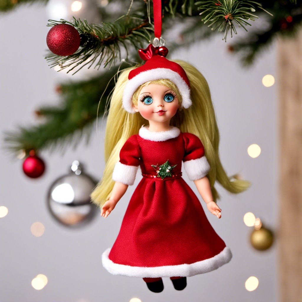 diy cindy lou who doll ornament