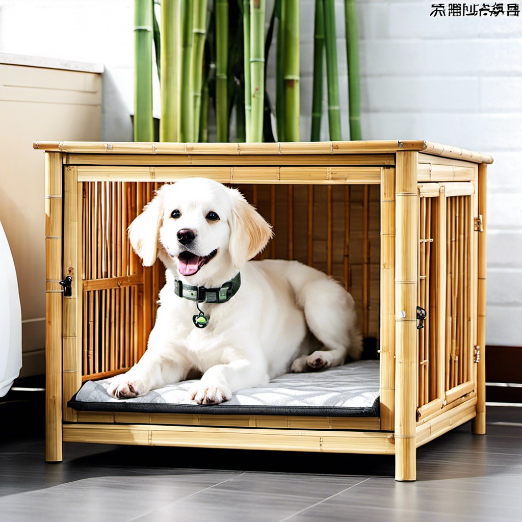 eco friendly bamboo kennel