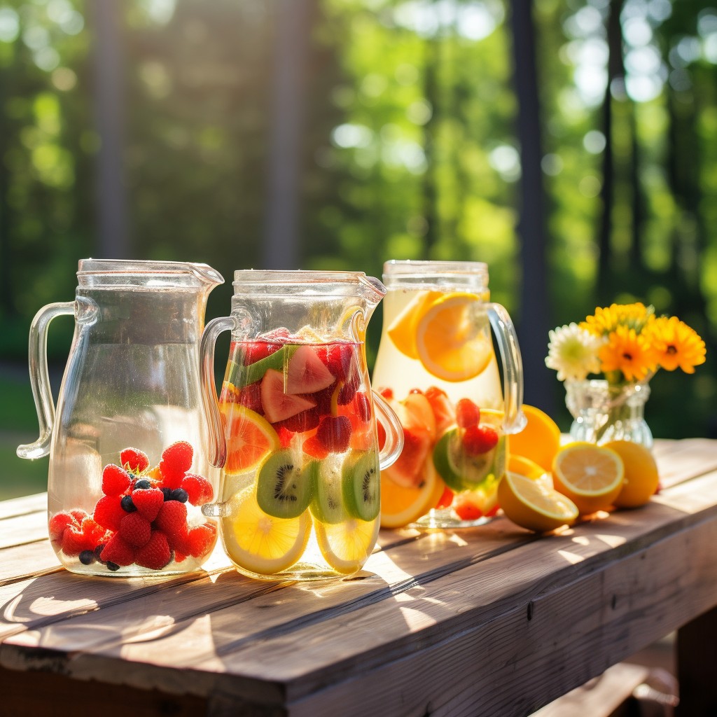 fruit infused water ideas