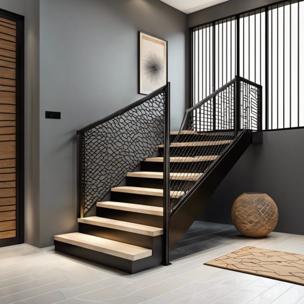 20 Modern Steel Stair Railing Design Ideas for a Fresh Perspective