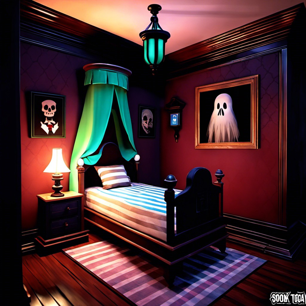 haunted mansion room