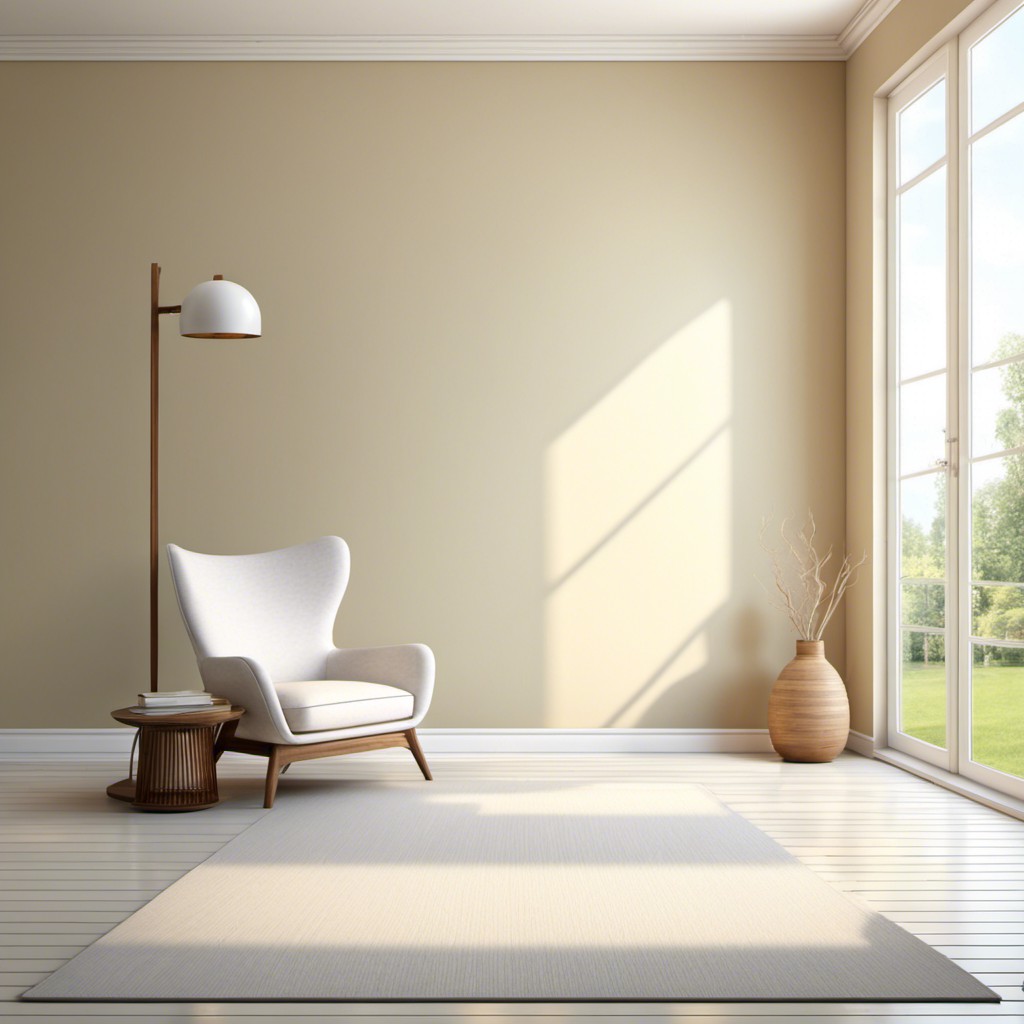 implement light colored interior walls