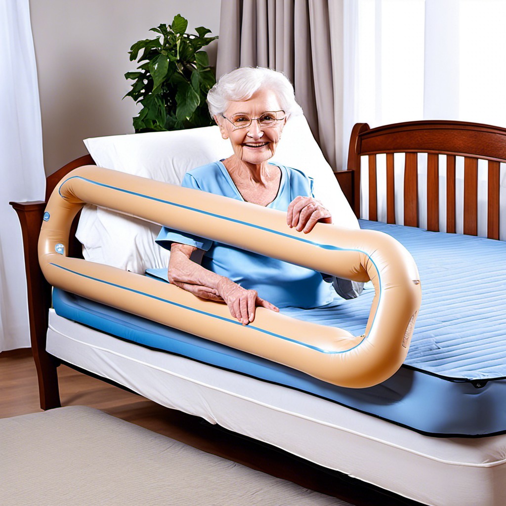 inflatable bed rails