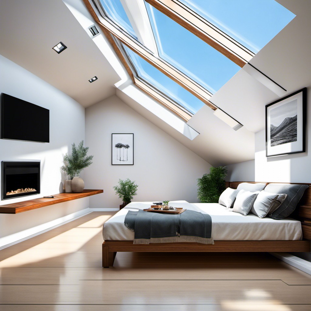 install skylights for natural light