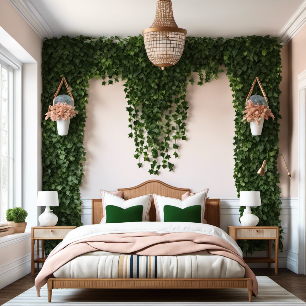 ivy or plant wall hangings