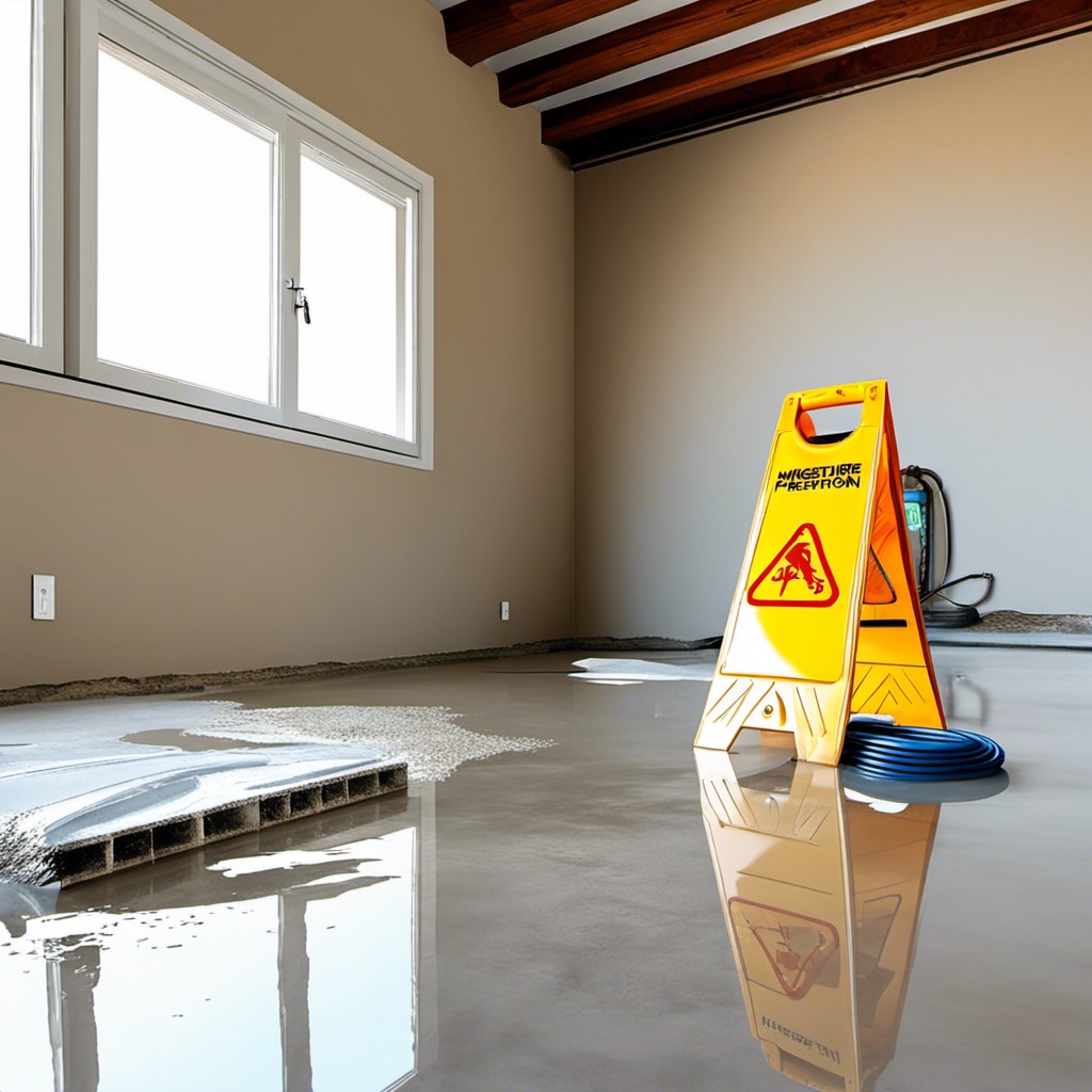 moisture control for concrete floors