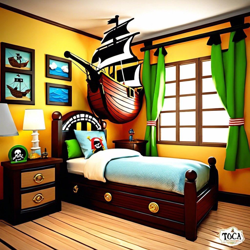 pirate ship room