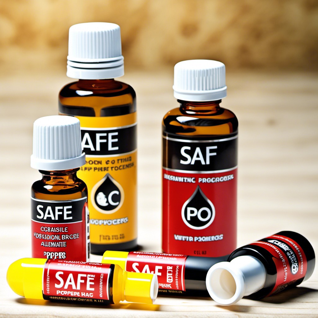 poppers alternatives safety precautions