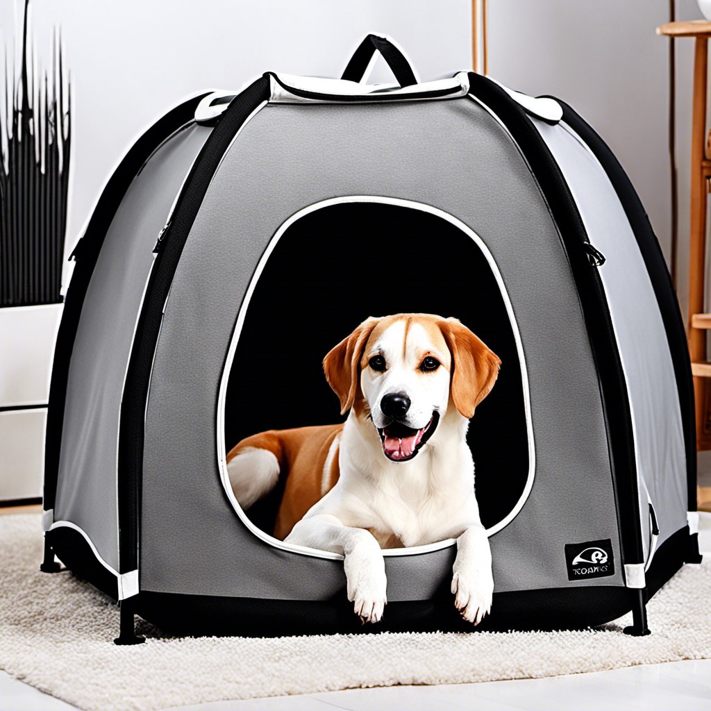 portable foldable fabric kennel