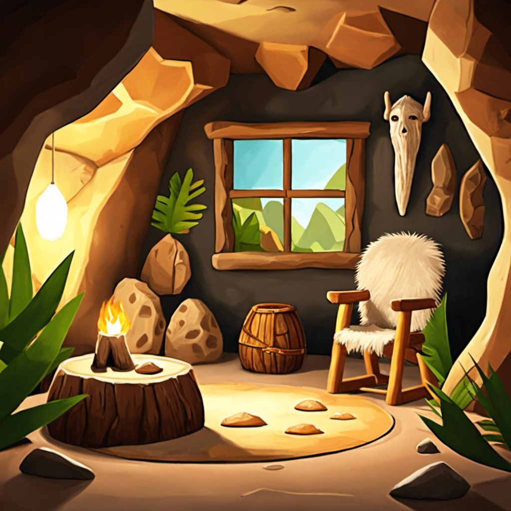 prehistoric caveman room