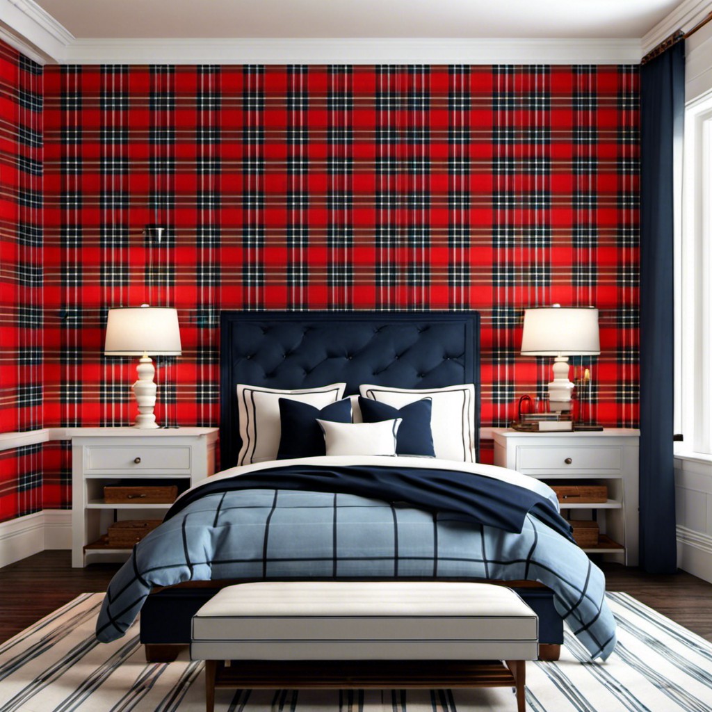 preppy plaid wallpaper