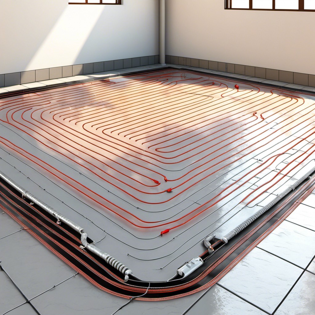 radiant floor heating systems