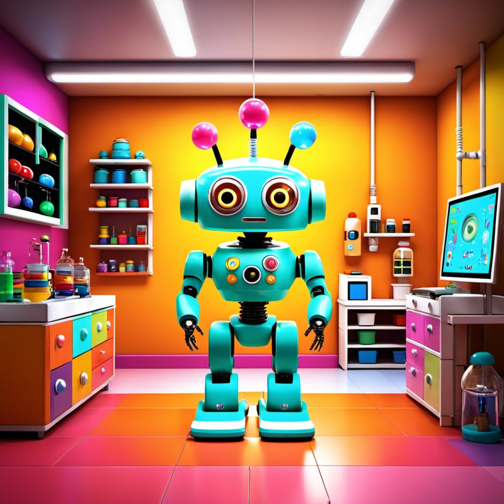 robot laboratory room