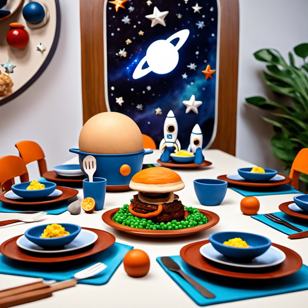 space themed meals