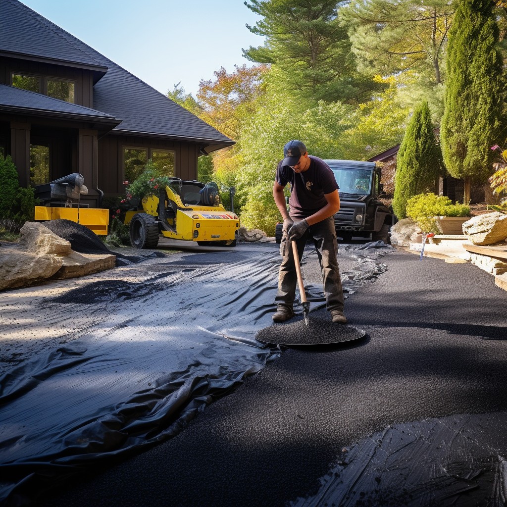 tar and chip driveways