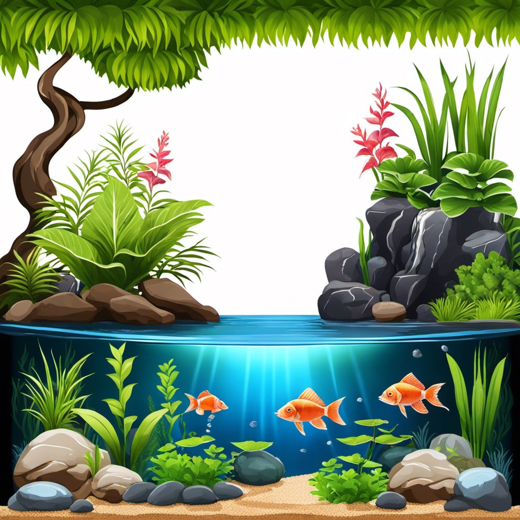 terraced aquascape