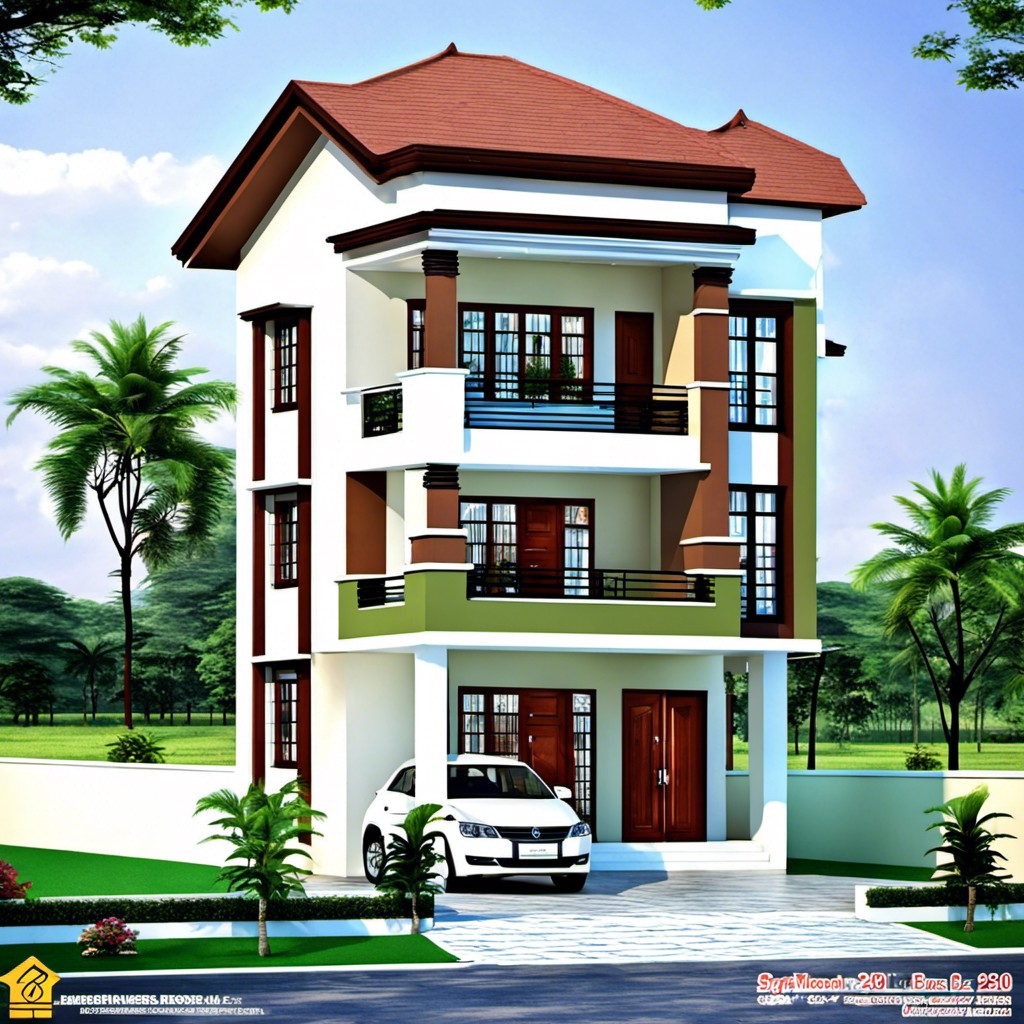 20 Low Budget Simple Two Storey House Design Ideas