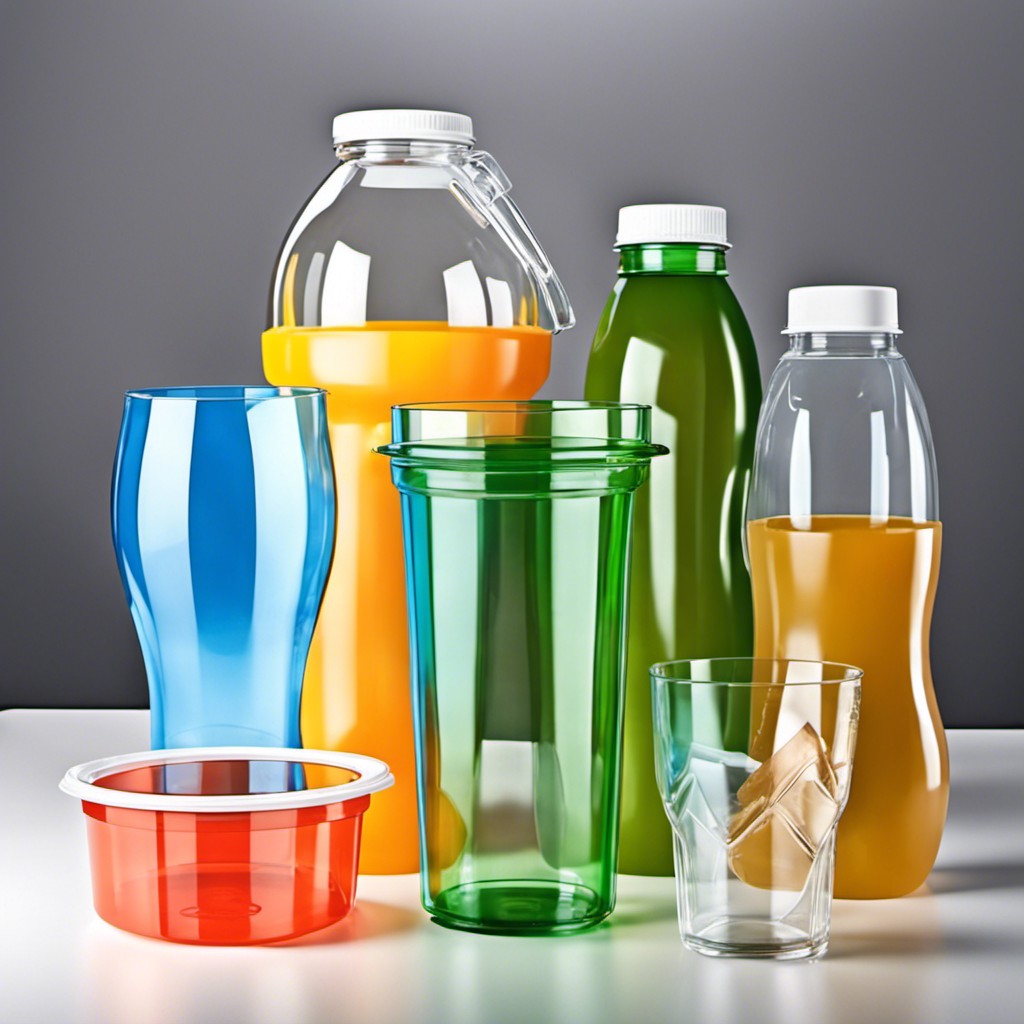types of plastic glass substitutes