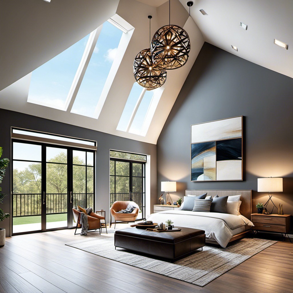 vaulted ceilings