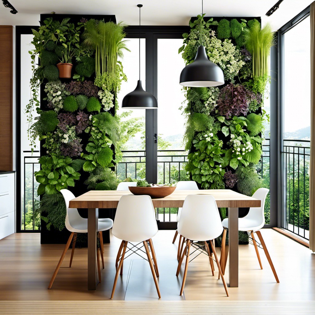 vertical garden divider