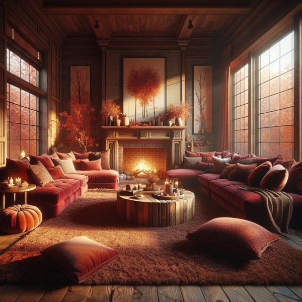 30 Red and Brown Living Room Ideas: Your Guide for a Captivating Interior