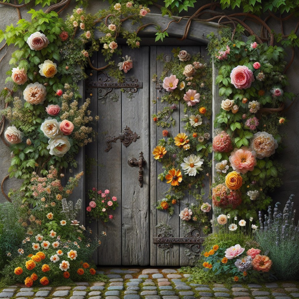 decorative garden door