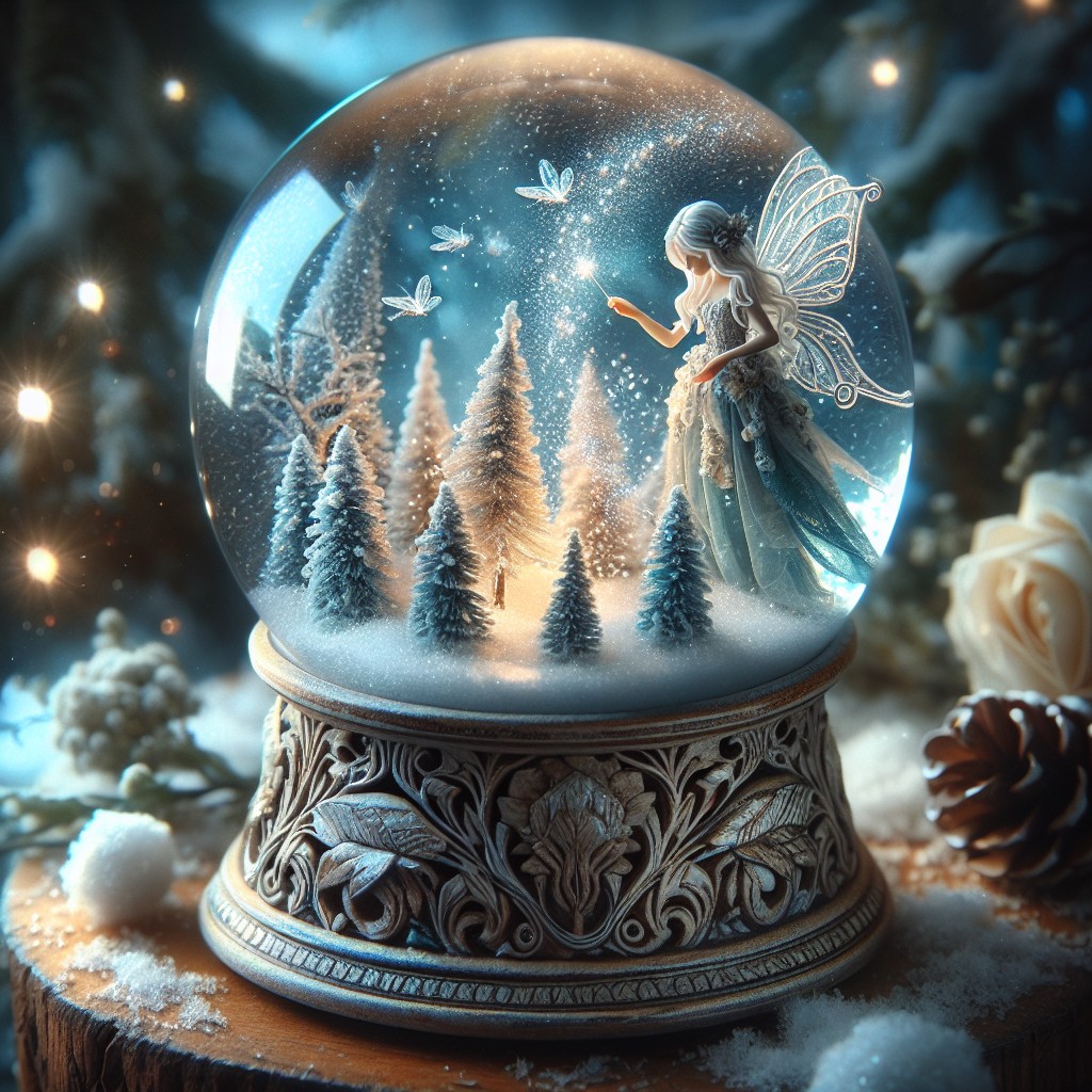 diy magical fairy snow globe