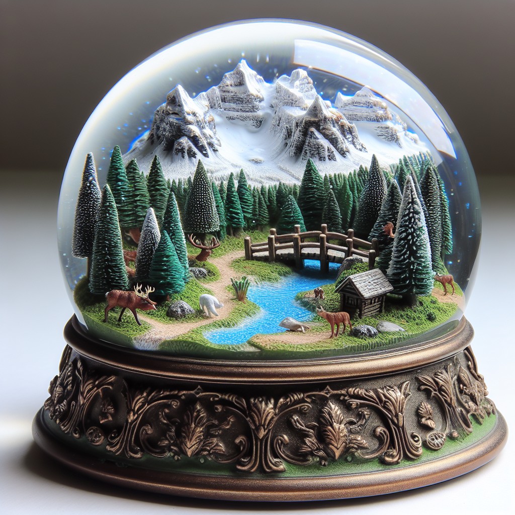 diy national park snow globe