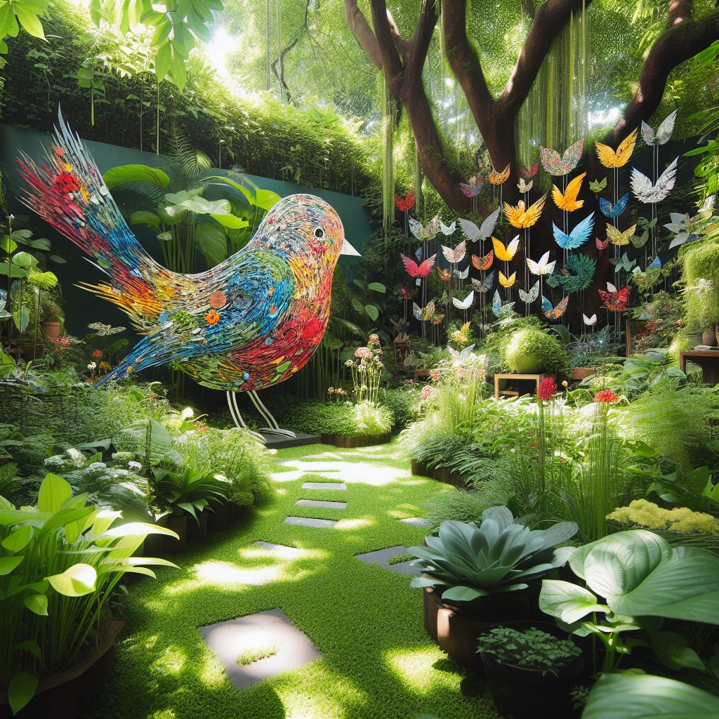 garden bird art projects