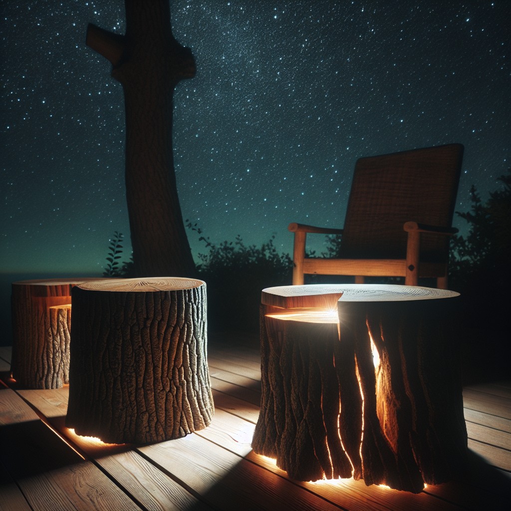 glow in the dark stools