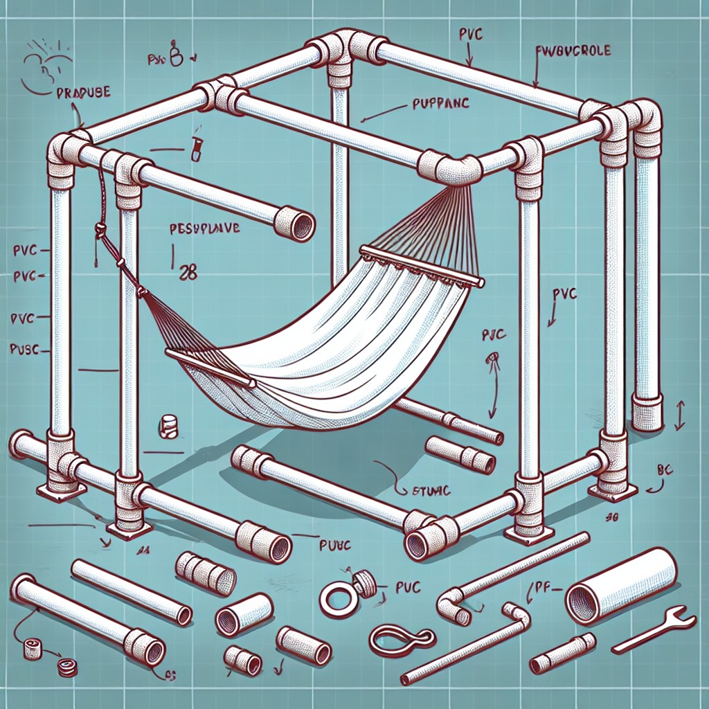 hammock stand plan using pvc pipes