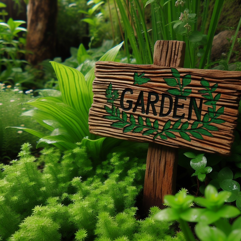 instructions for a diy garden sign