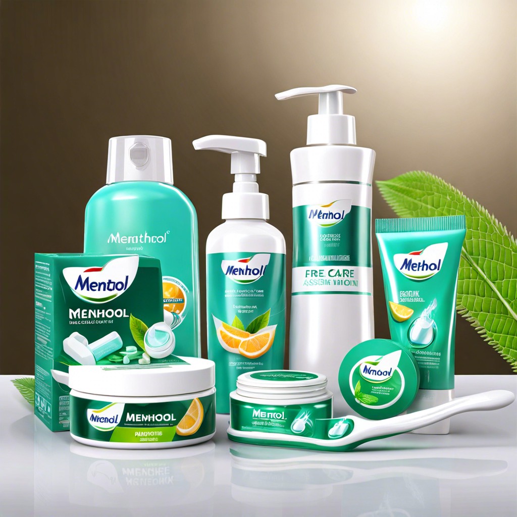 menthol free oral care products