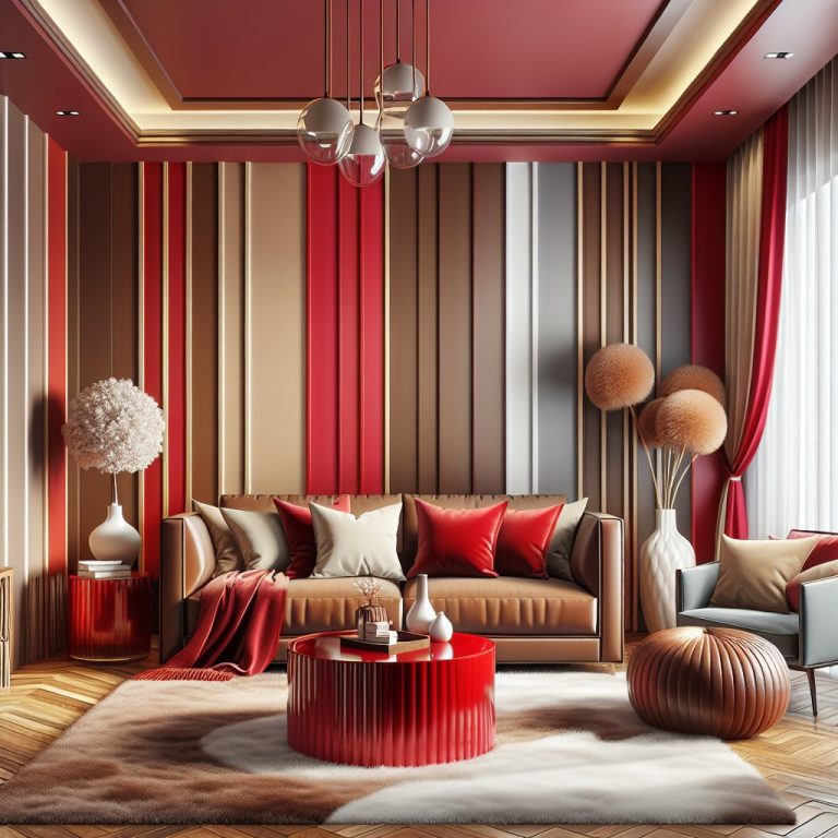 30 Red and Brown Living Room Ideas: Your Guide for a Captivating Interior