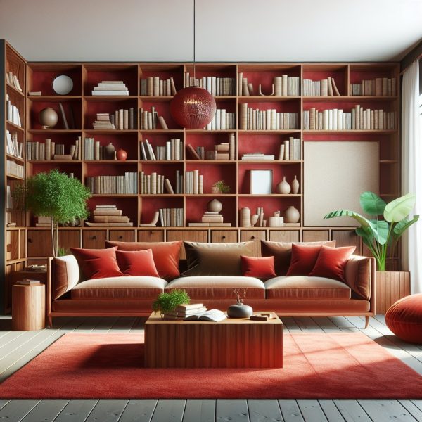 30 Red and Brown Living Room Ideas: Your Guide for a Captivating Interior