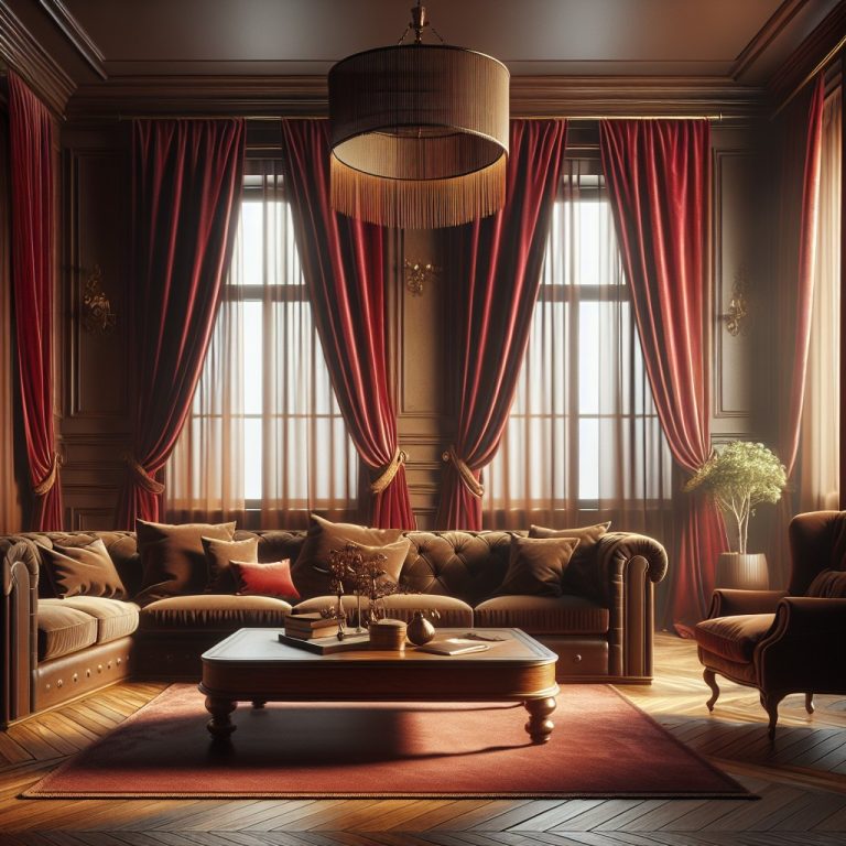30 Red and Brown Living Room Ideas: Your Guide for a Captivating Interior
