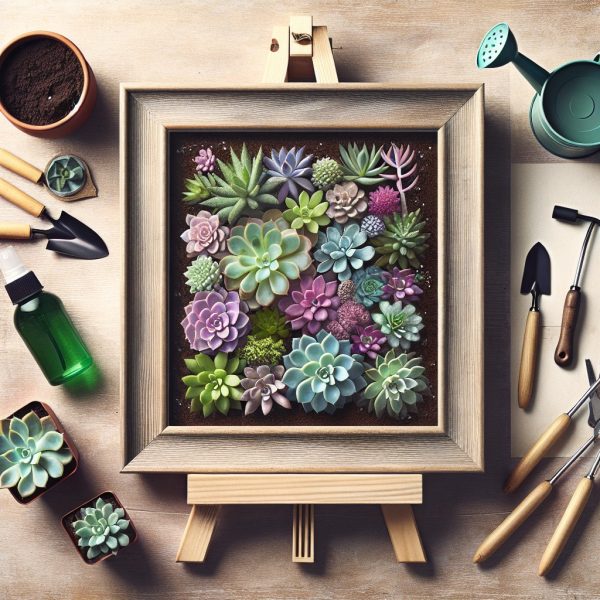 30 Unique DIY Succulent Frames Ideas to Spruce Up Your Space