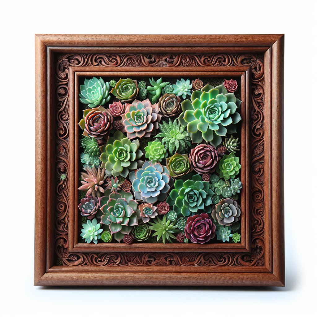 diy succulent frame the perfect housewarming gift