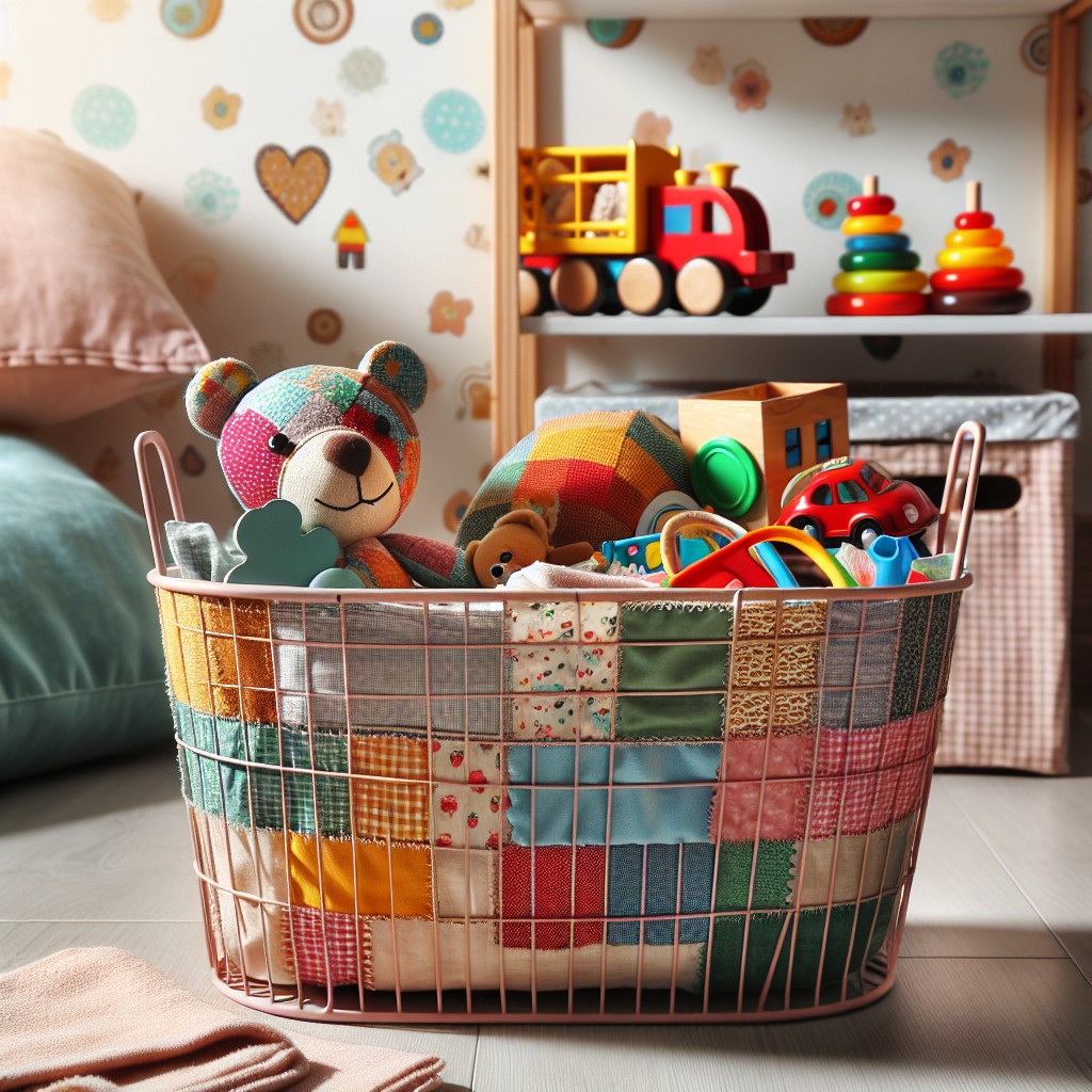 diy wire basket for kids toy storage