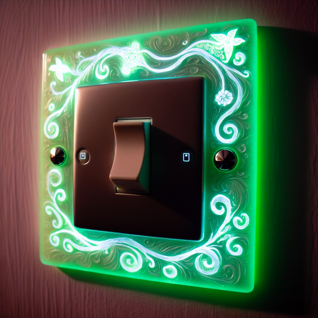 glow in the dark light switch cover